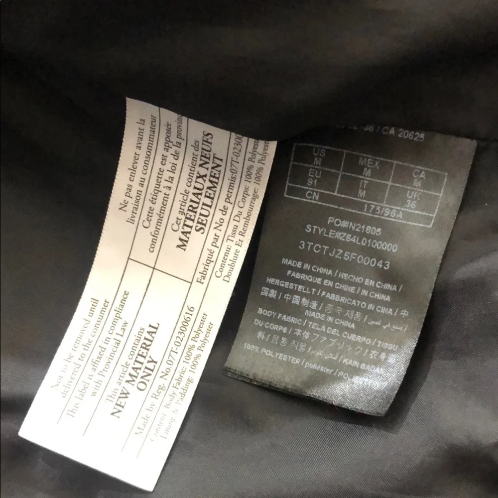 G by Guess Black Lightweight Jacket with Matte Finish - Picture 6 of 10